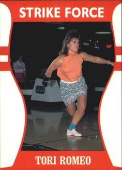 1991 Little Sun Ladies Pro Bowling Tour Strike Force #26 Tori Romeo Front